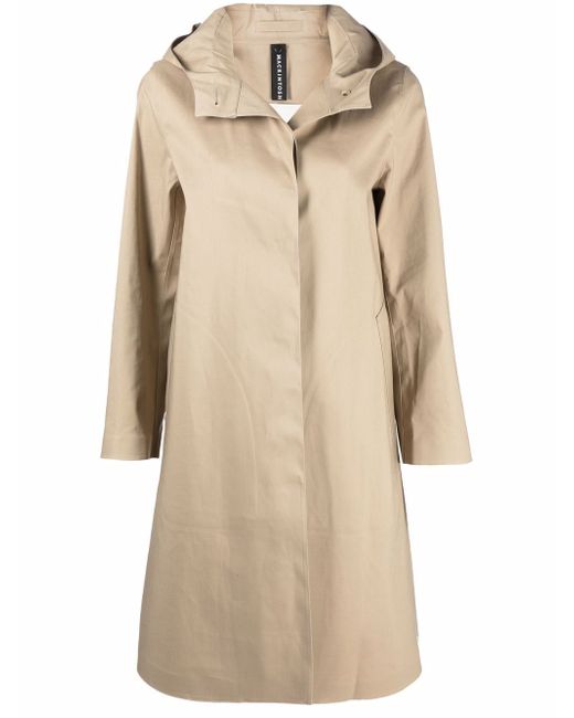 Mackintosh WATTEN Fawn Bonded Cotton Hooded Coat LR-1023