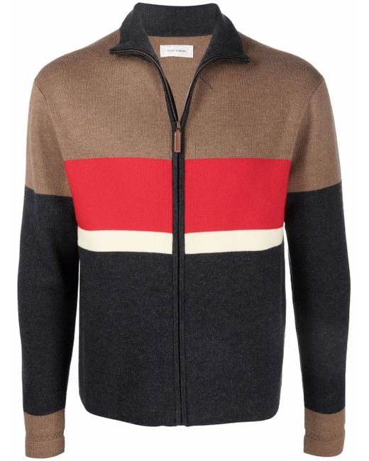 Wales Bonner George knitted zip-up cardigan