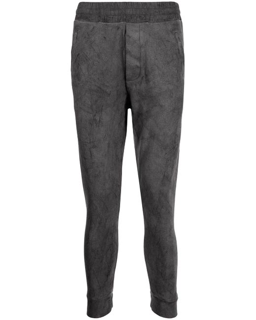 Avant Toi dirty-effect track trousers