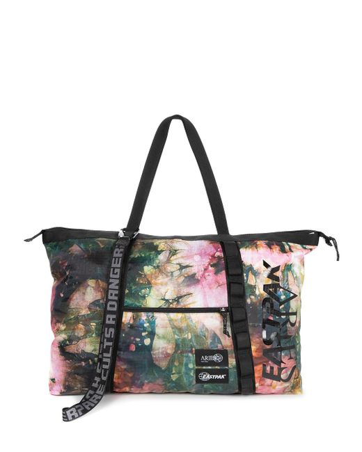 Eastpak x Aries abstract-print tote bag
