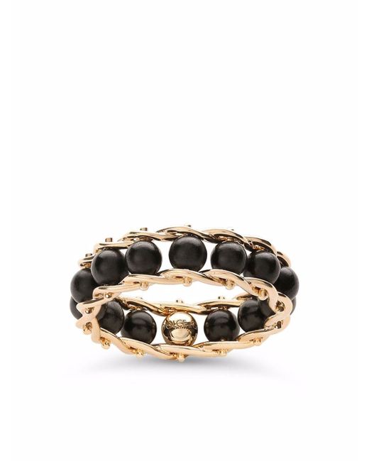 Dolce & Gabbana bead-embellished ring
