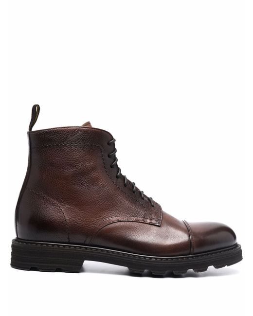 Doucal's lace-up leather boots