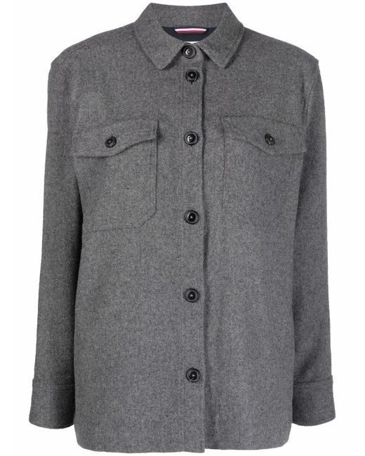 Tommy Hilfiger button-down shirt jacket