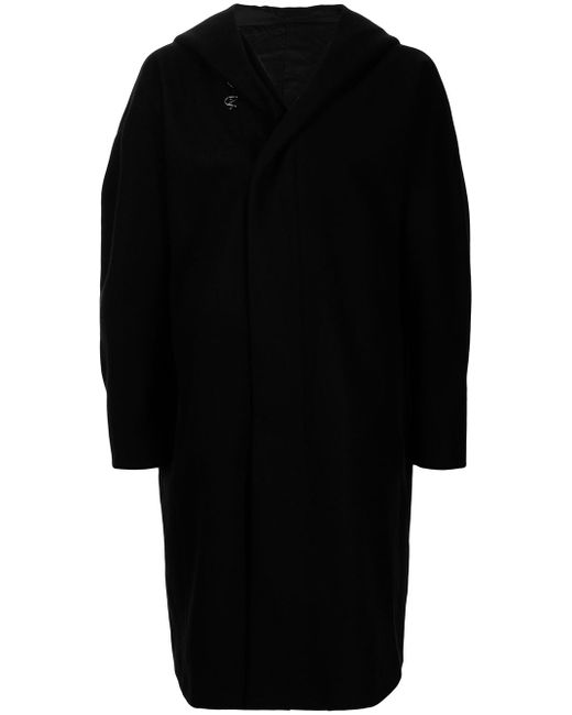 Attachment concealed hooded coat