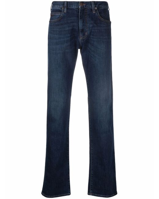 Emporio Armani straight-leg denim jeans
