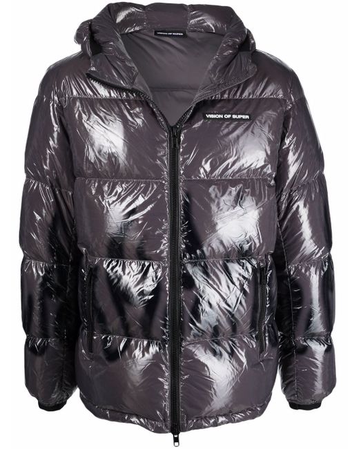 Vision Of Super zipped padded jacket