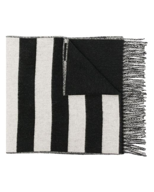 Agnès B. agnès b. stripe and star knitted scarf