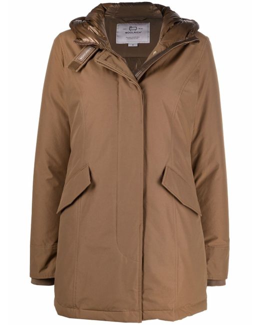 Woolrich hooded down parka