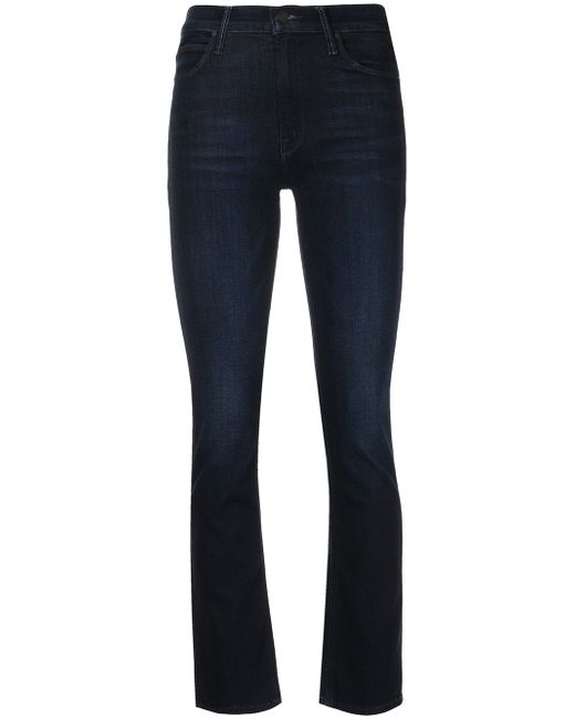 Mother high-waisted slim cut jeans