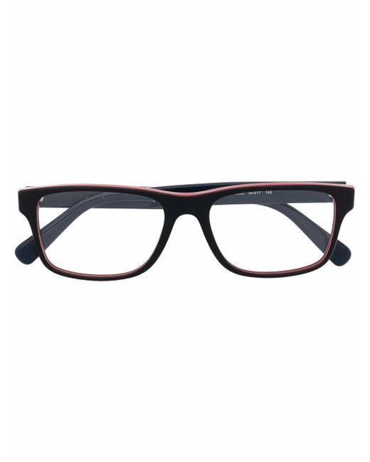Polo Ralph Lauren two-tone square eyeglasses