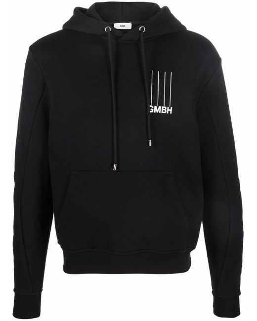 GmBH chest logo-print hoodie