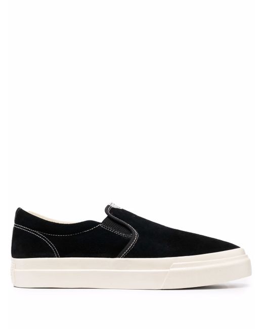 Stepney Workers Club suede slip-on trainers