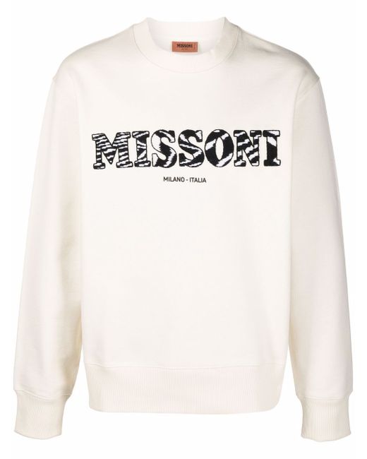 Missoni logo print sweatshirt