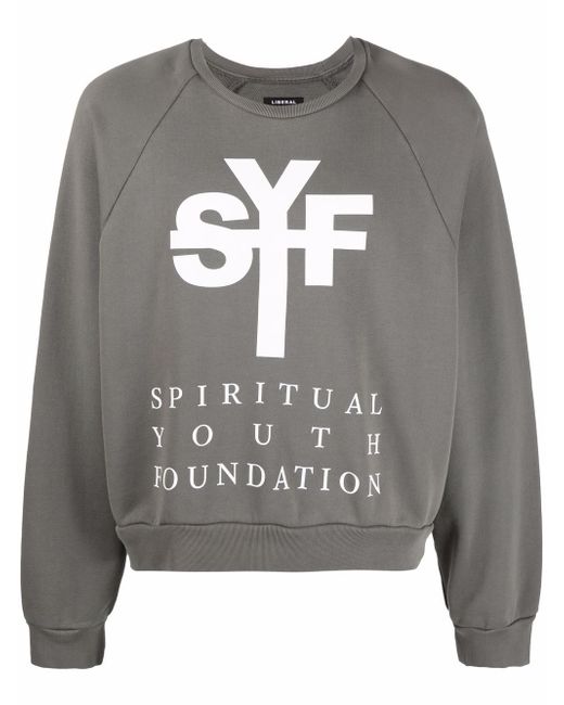 Liberal Youth Ministry Spiritual Youth Foundation long-sleeved sweatshirt