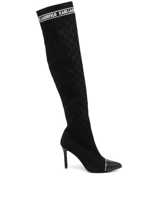 Karl Lagerfeld Pandora knee-high boots