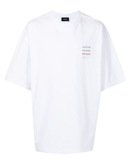 We11done logo-print cotton T-Shirt