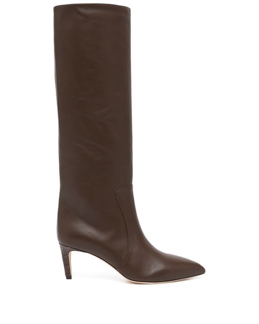 Paris Texas 70mm leather knee-high boots