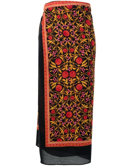 Rebecca Vallance Martine floral-print sarong