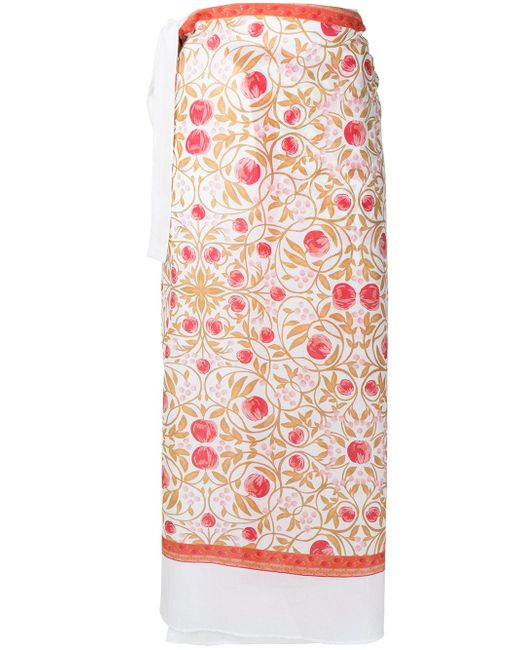Rebecca Vallance Catania floral-print sarong