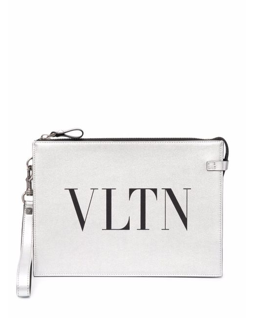 Valentino Garavani VLTN logo clutch bag