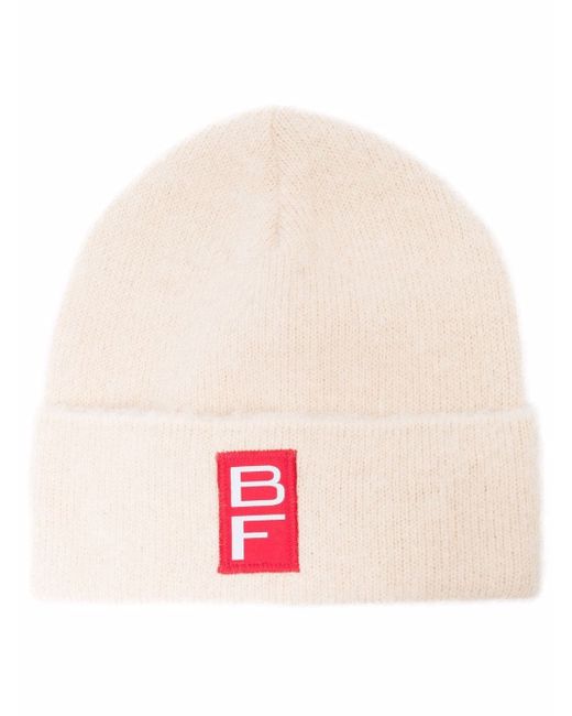 by FAR logo-patch brushed-effect beanie