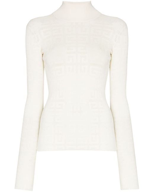 Givenchy 4G jacquard knitted top
