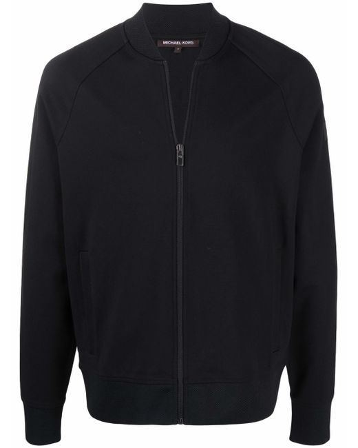 Michael Kors Collection zip-up bomber jacket