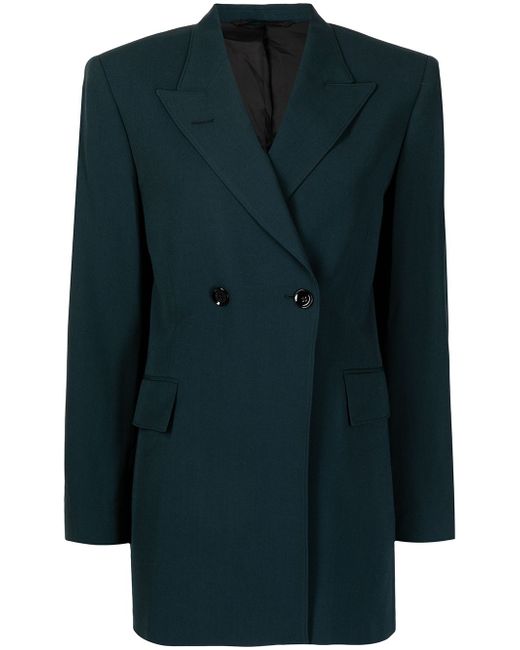 Lemaire double-breasted button blazer