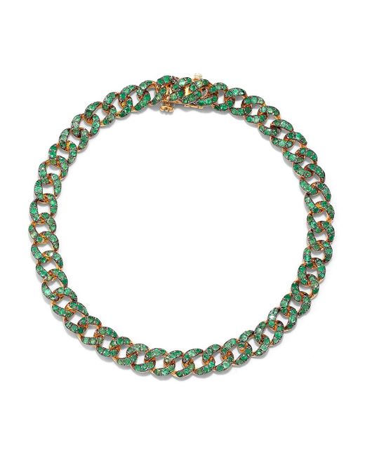 Shay 18K yellow emerald bracelet