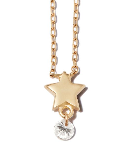 Persée 18kt yellow Star diamond necklace