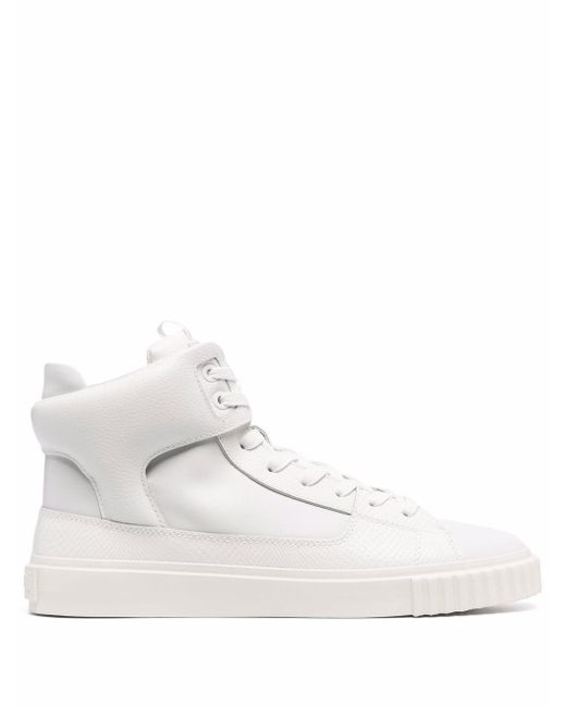 Just Cavalli panelled high-top sneakers