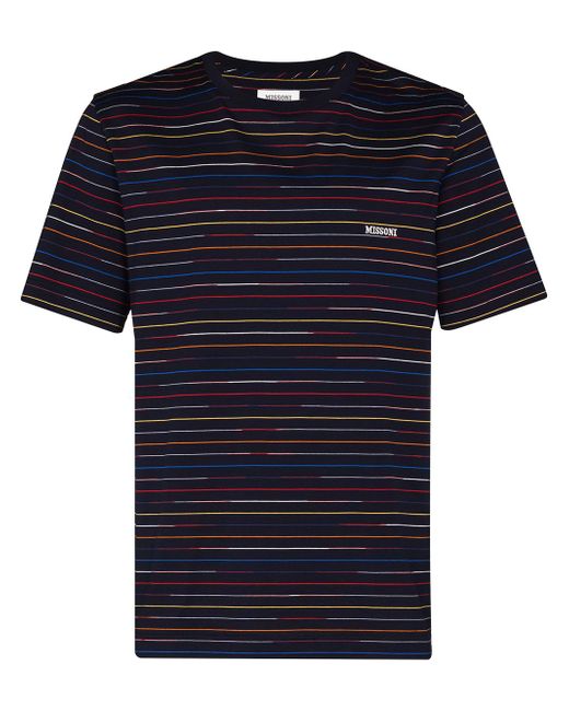 Missoni horizontal-stripe cotton T-shirt