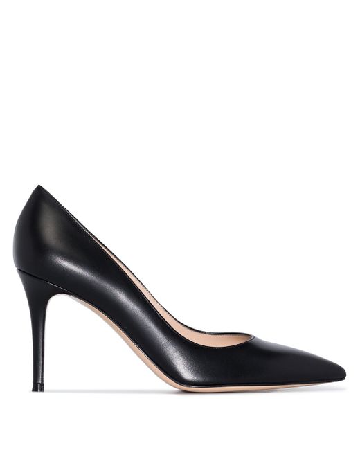 Gianvito Rossi 85mm pointed-toe leather pumps