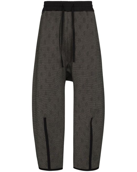 Byborre tapered-leg performance trousers