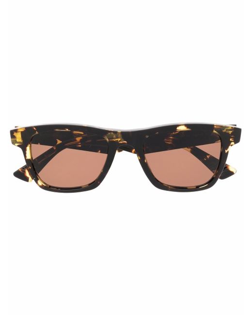 Bottega Veneta Classic rectangle-frame sunglasses