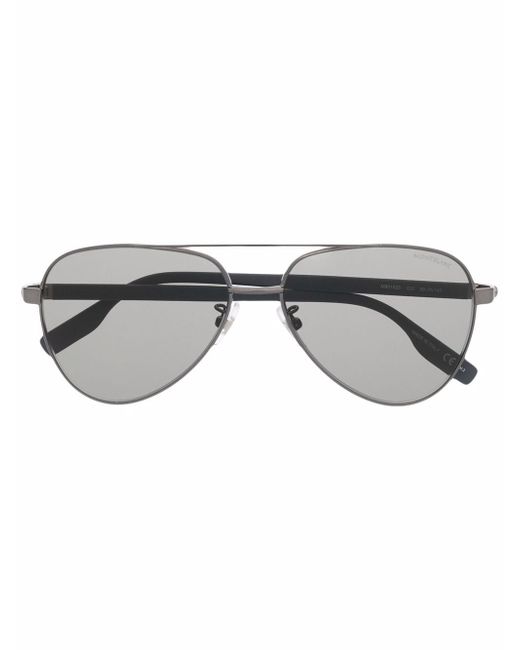 Montblanc aviator-frame sunglasses