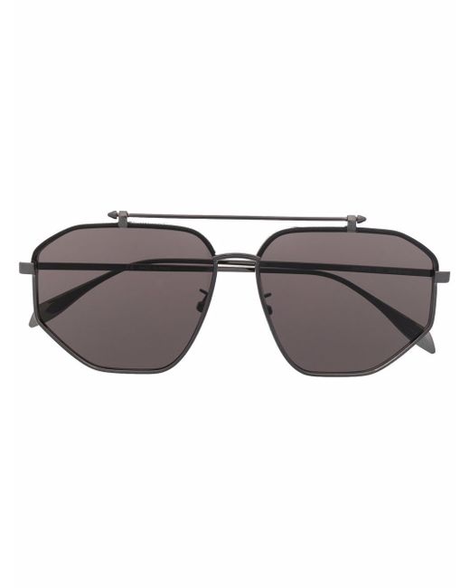 Alexander McQueen aviator frame sunglasses
