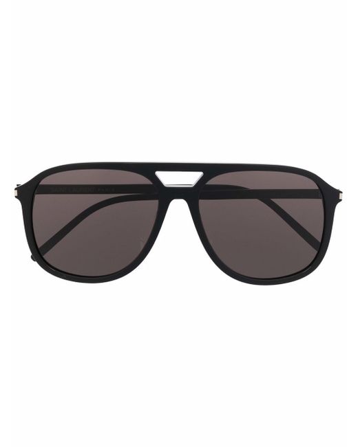 Saint Laurent tinted aviator-frame sunglasses