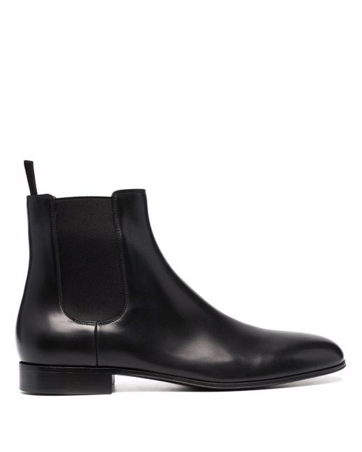 Gianvito Rossi ankle-length leather Chelsea boots