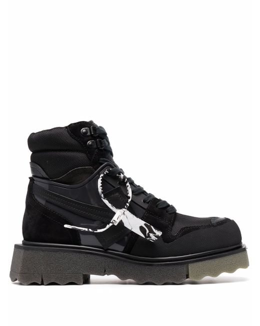 Off-White hiking sneakerboots