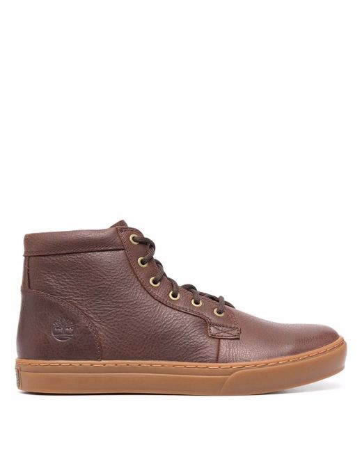 Timberland leather lace up boots