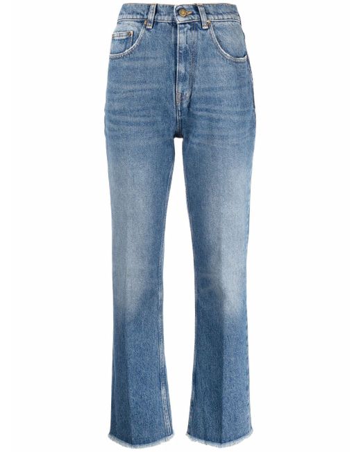 Golden Goose faded cropped jeans