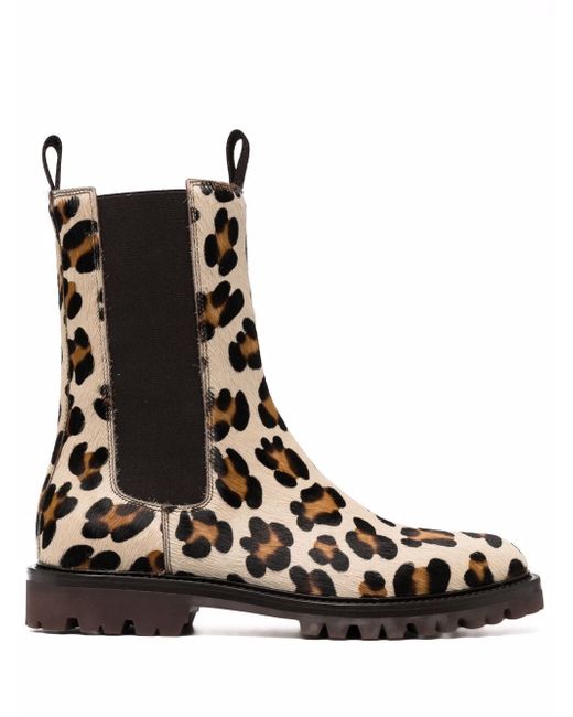Scarosso Nick Wooster leopard boots