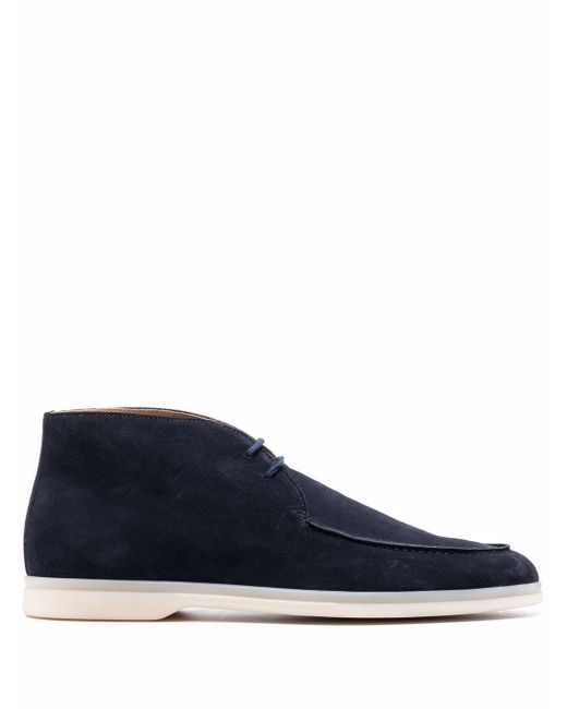 Scarosso lace-up suede boots