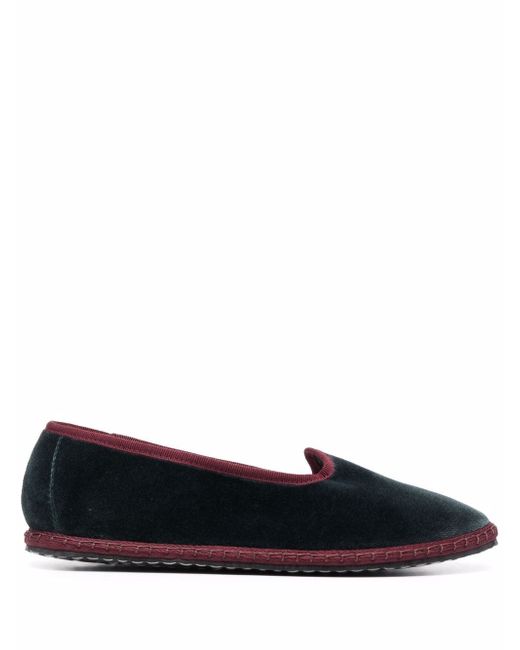 Vibi Venezia Rasputin contrasting-trim slippers