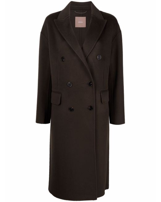 12 Storeez double-breasted wool-blend coat