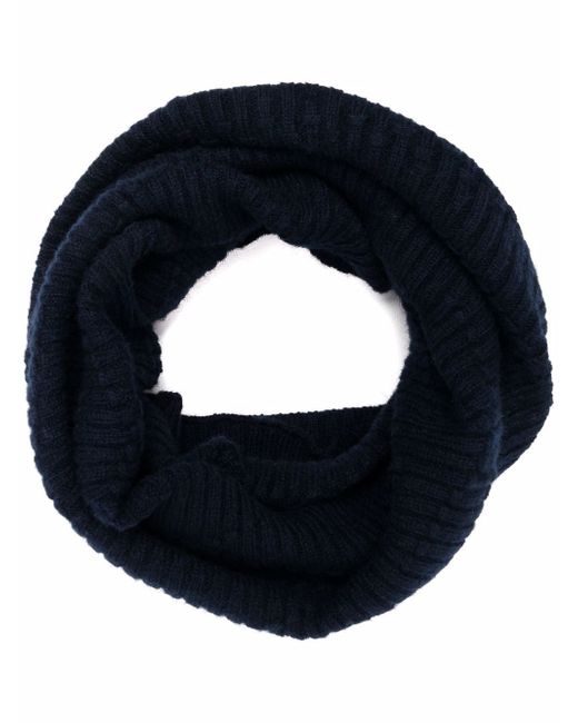 Barrie ribbed-knit cashmere snood