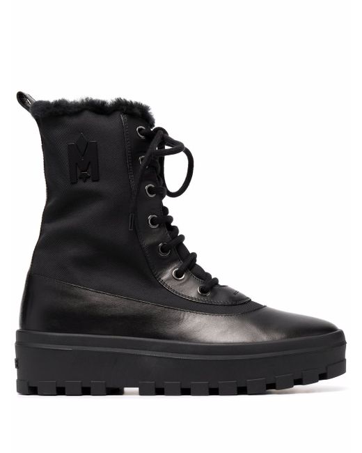 Mackage Hero lace-up leather boots