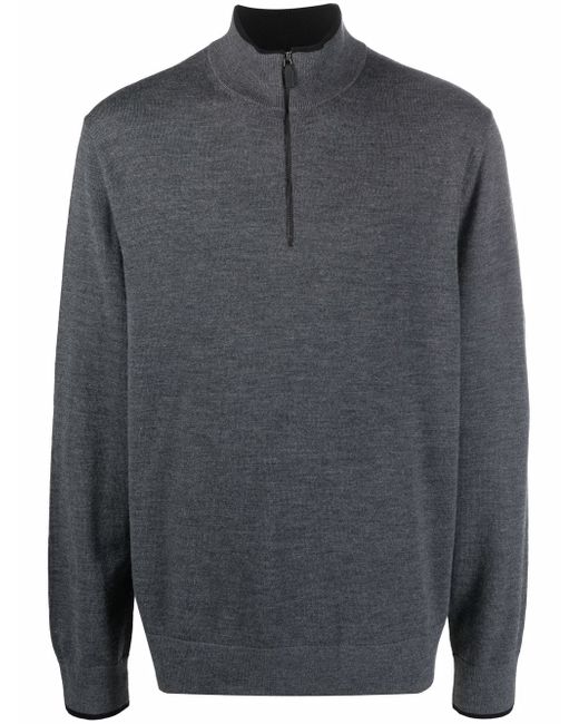 Michael Kors half-zip merino sweater