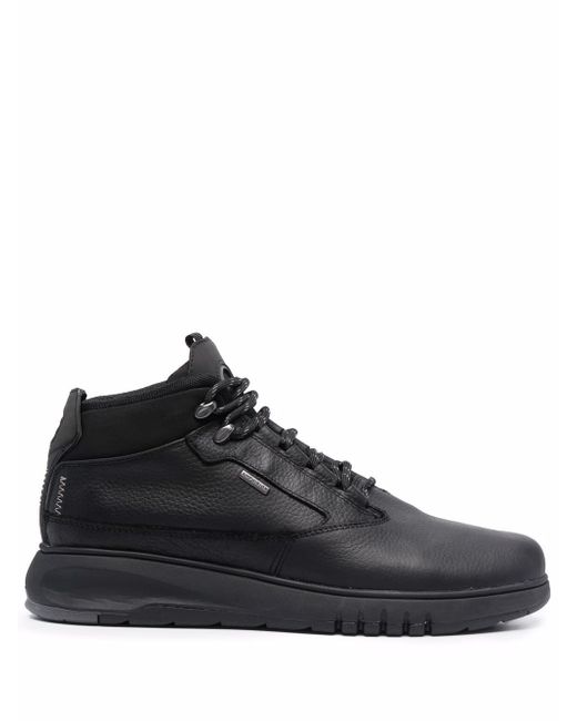 Geox high-top lace-up trainers